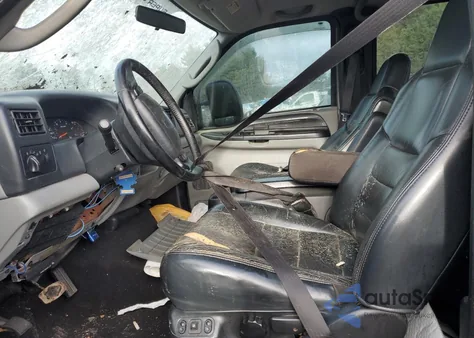 2004 Ford F250 Super Duty из США, поврежденный, VIN 1FTNW21L64EB75855